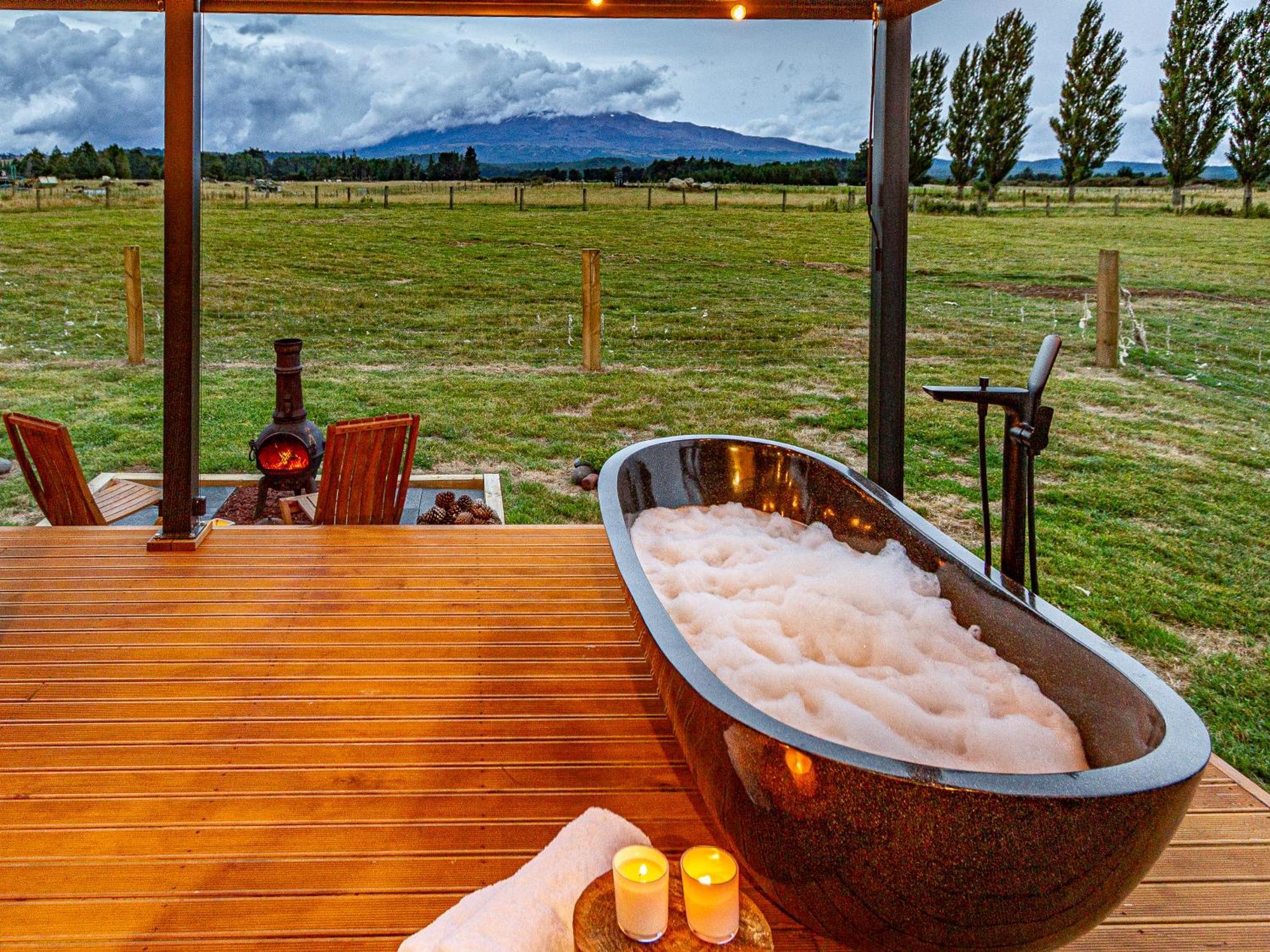 Mangateitei Views - Rangataua Tiny Home Охакуне Экстерьер фото